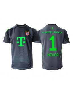Bayern Munich Manuel Neuer #1 Målvakt Replika Borta Kläder 2025-26 Kortärmad
